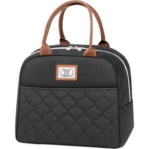 image:imageLekesky Lunch Bag for Women Insulated Small Lunch Box Leakproof Lunchbox for Nurses Work Black