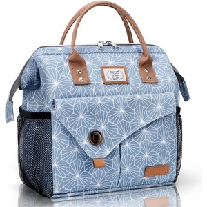 image:imageLekesky Pink Lunch Bag for Women Insulated Lunch Box Leakproof Lunchbox for Adult WorkC Blue