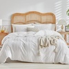 C：white Striped (No Comforter)