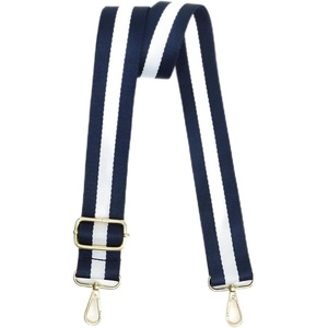 image:imageLekesky Purse Strap Replacement Crossbody Purse Strap for Women15 Inch  Blue  White Stripe