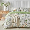 C: Green Floral(no Comforter)