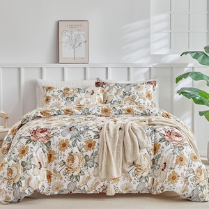 image:imageLekesky Duvet Cover Queen Size Reversible Botanical Floral Duvet Cover Set with Zipper Closure 3 Pieces Soft Microfiber Green Bedding Set 1Duvet Cover 90x90 2 Pillowcases 20x26A Muliticolorno Comforter